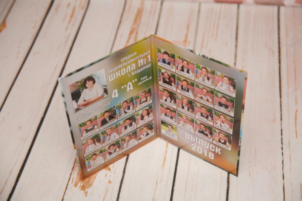 Выпускная папка Двойка (1 панорамный разворот)